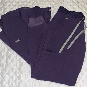 FIGS purple shadow set